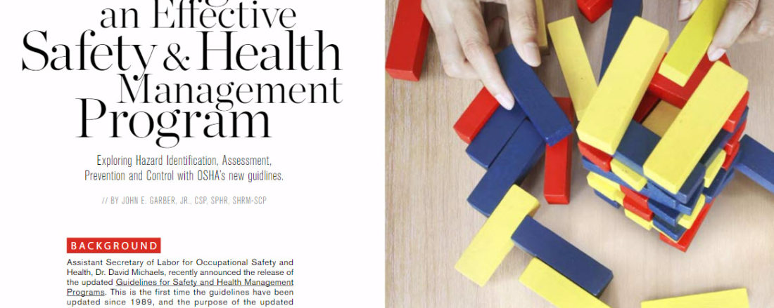 Building and Effective Safety and Health Management Program